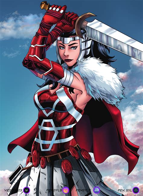 Lady Sif Nude