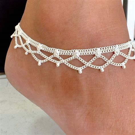 Tornozeleira indiana - Ohana Pratas