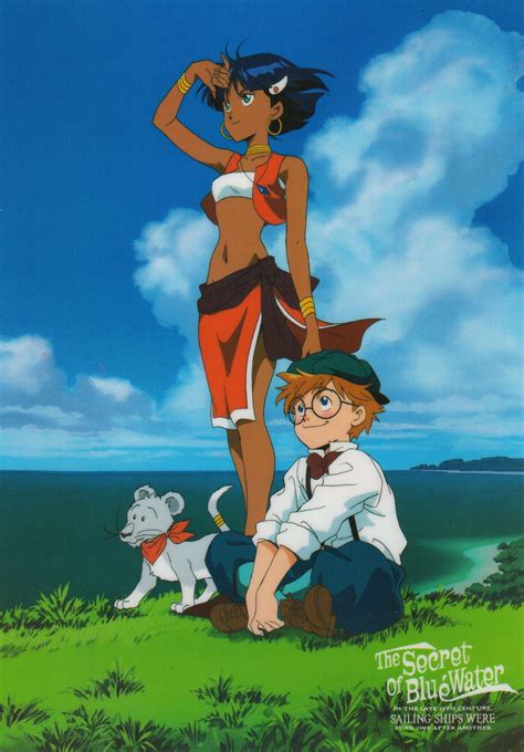 Nadia The Secret of Blue Water, Promotional Artwork | Anime characters