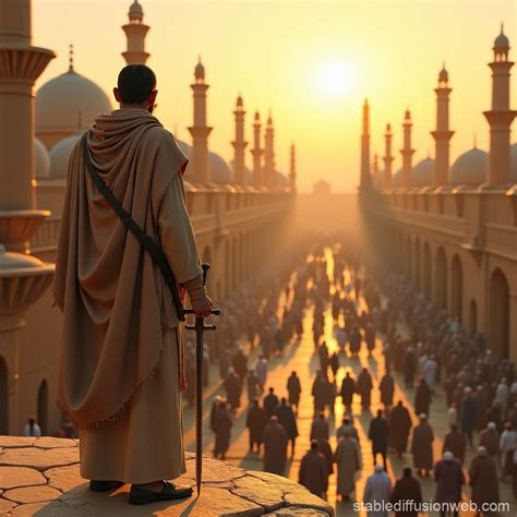 Islamic Caliphate Scene | Stable Diffusion Online
