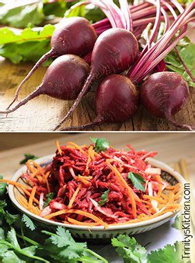 super healthful ginger beet salad  almond butter dressing kind earth