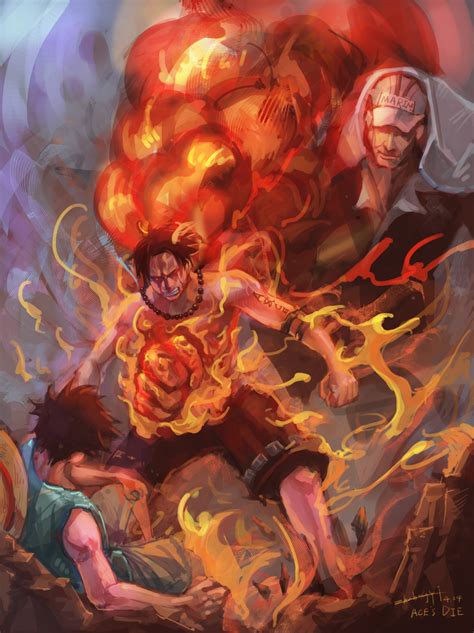 Luffy Vs Akainu