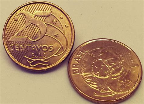 Duas Moedas De 25 Centavos Dá Quanto - Conheça a moeda de 25 centavos mais rara do Plano Real