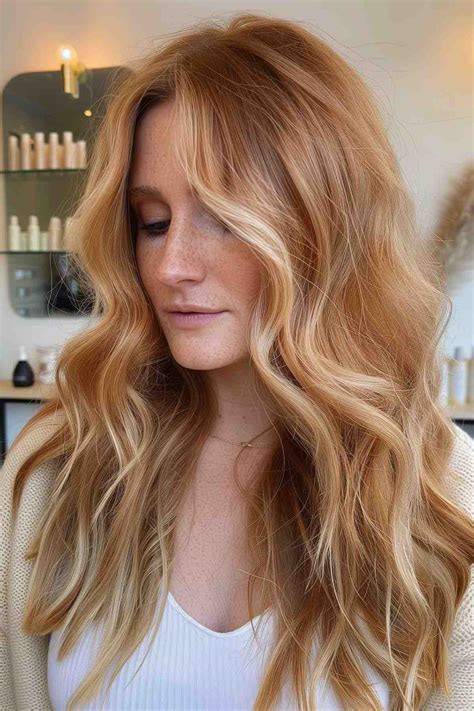 Strawberry blond hair is making a huge comeback this fashion season 22