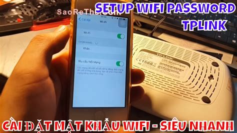 TPLINK 841N - Cách Cài Đặt Mật Khẩu WiFI - Siêu Nhanh - Setup wifi ...