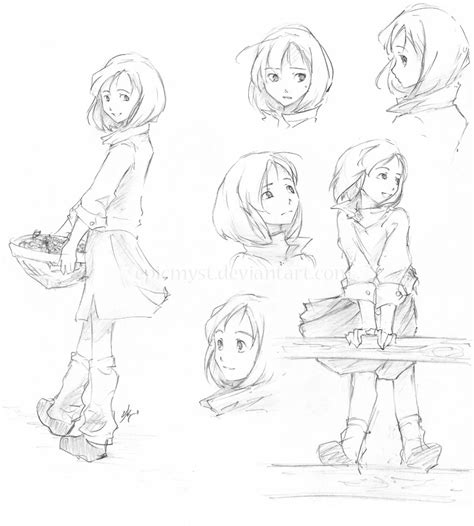 With a Smile - Chara Sheet by EpicMyst on DeviantArt