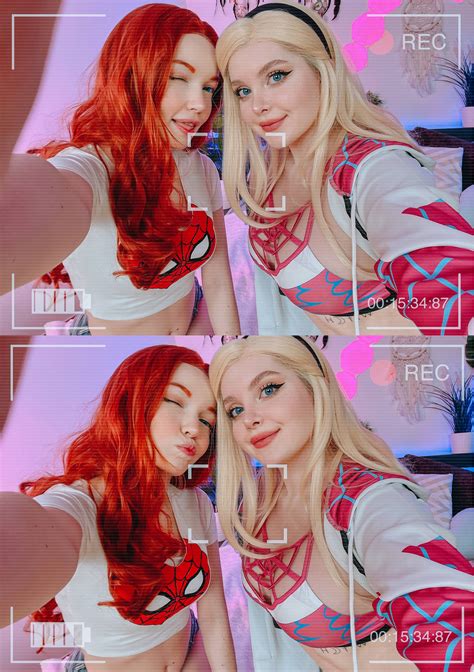 Mary Jane and Gwen Stacy by Murrning_Glow and Alexislust | Scrolller