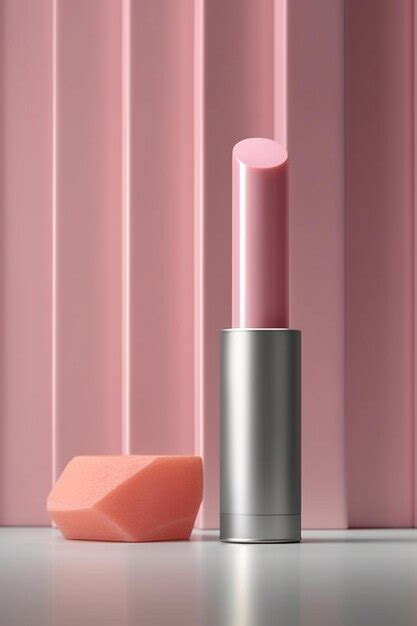 Premium AI Image | lipstick cosmetics skincare model