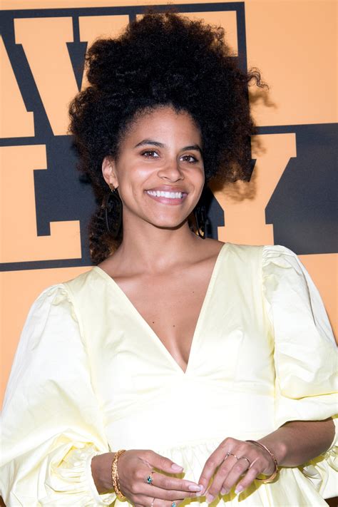 Zazie Beetz Natural Hair Care Routine — Interview | Allure