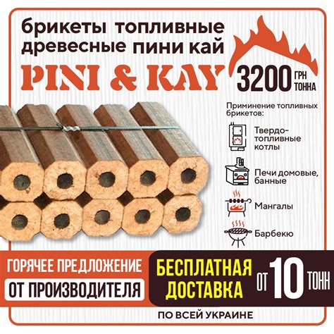 Топливные брикеты Пини-Кей: характеристики, отзывы