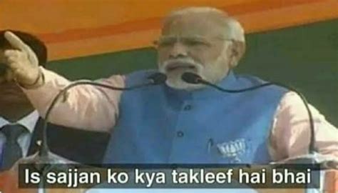 Narendra-Modi-Meme-Templates-iss-sajjan-ko-kya-takleef-hai - Stories ...