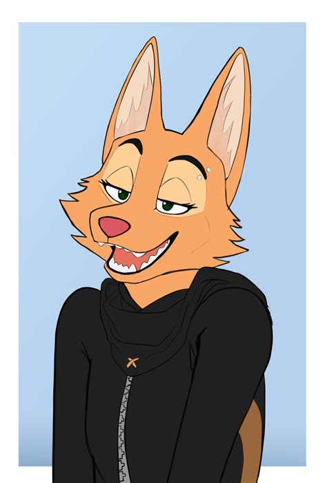 Diane Foxington from The Bad Guys (art by me) : r/furry