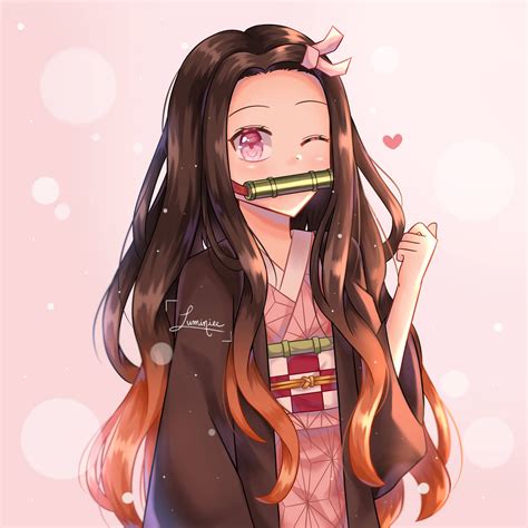 [100+] Demon Slayer Nezuko Wallpapers | Wallpapers.com