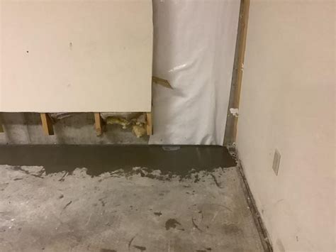 Basement Waterproofing - Water Leaking Into Finished Basement in West ...