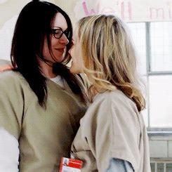 Piper Chapman and Alex vause Cute Lesbian Couples, Lesbian Love, Orange