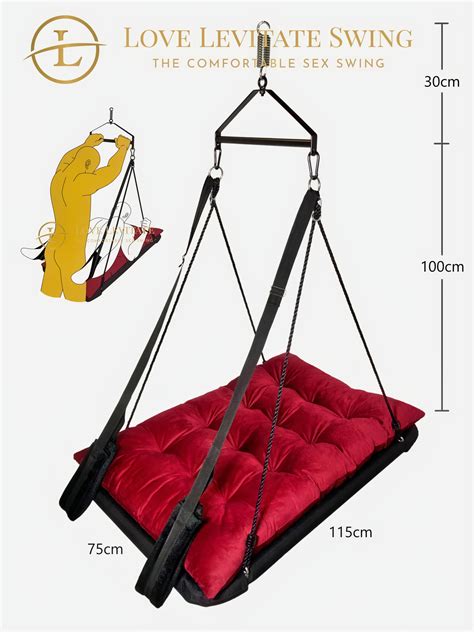 Love Levitate®Swing - The Comfortable Sex Swing | Tantra Swing