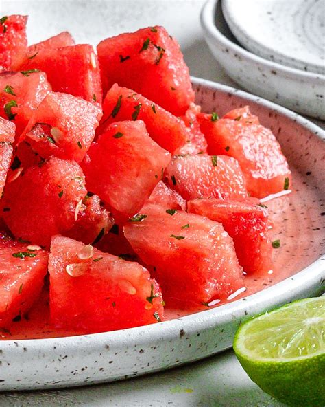 Watermelon Mint Salad {+ Endless Variations] - Food Sharing Vegan