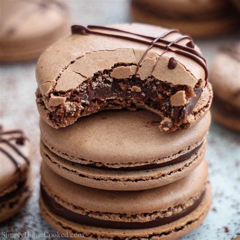chocolate macarons recipe