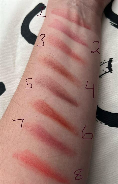 Salt New York blush swatches - fair neutral olive : r/OliveMUA