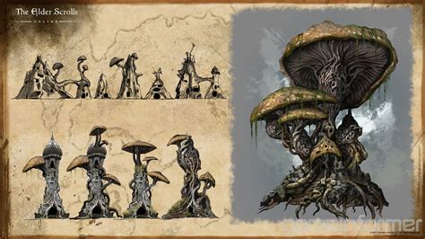 [Concept Art] Morrowind: Hunger and Telvanni Tower : r/elderscrollsonline