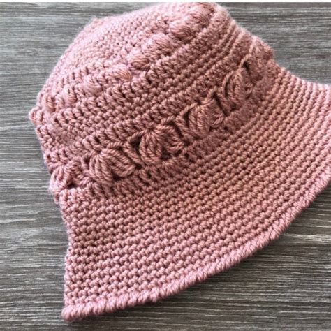 Crochet Bucket Hat Pattern Cloche Hat Crochet Hat Pattern Winter Hat ...