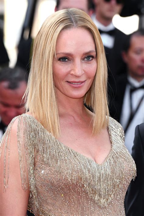 UMA THURMAN at 70th Annual Cannes Film Festival Closing Ceremony 05/28