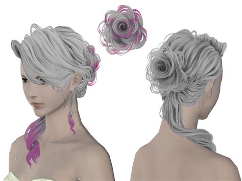 My hairstyle entry won! : r/ffxiv