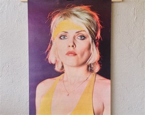 Vintage Debbie Harry Poster - Etsy