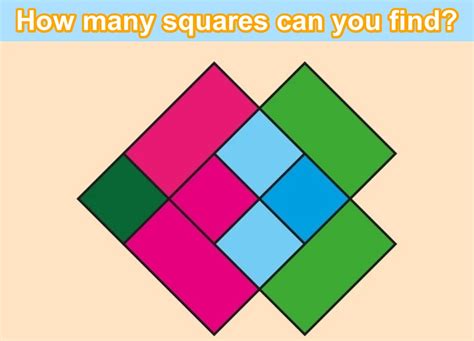 How Many Squares Puzzles | Genius Puzzles