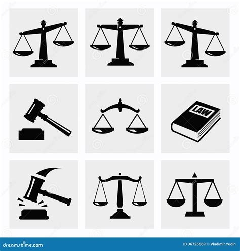 Scales icon stock illustration. Illustration of justice - 36725669 