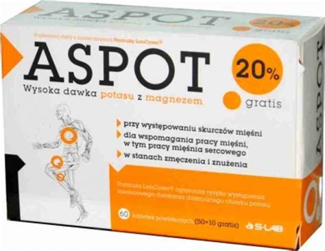 1. Aspot - Opinie - Cena - Zamienniki - Ulotka - Skład • ZnamLek.pl
