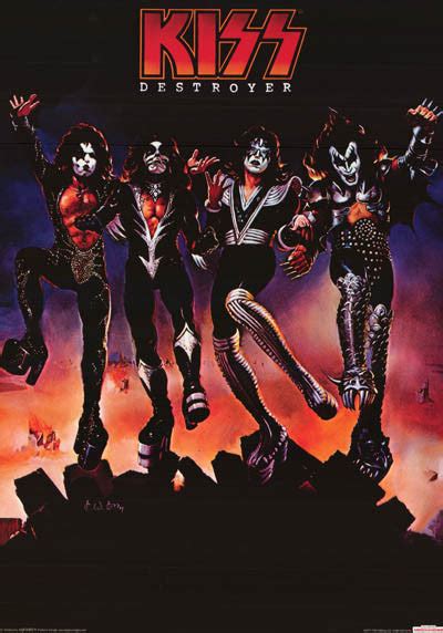 KISS Destroyer Album Cover Poster 24x36 – BananaRoad