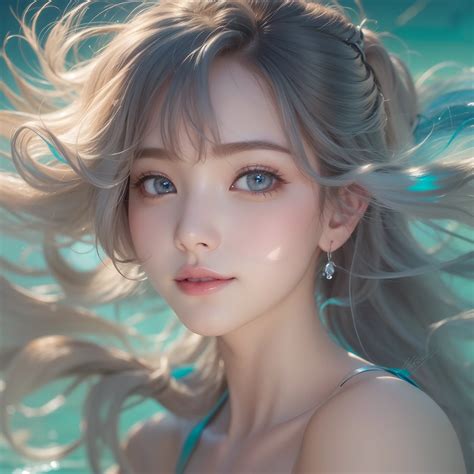 ((nude))、Smile with open mouth、(realisitic、hight resolution)、(1 girl in