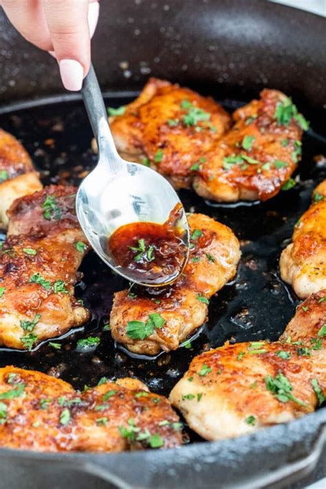 Honey Garlic Chicken - Craving Home Cooked