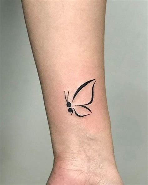 simple butterfly tattoo picture  easy design inspiration