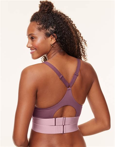 Maven Dark Purple High Impact Sports Bra, XS | Adore Me