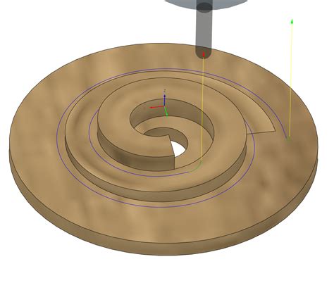 Solved: CAM help for spiral ramp - Autodesk Community