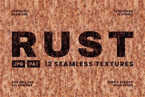 Seamless Rust Textures - Design Cuts