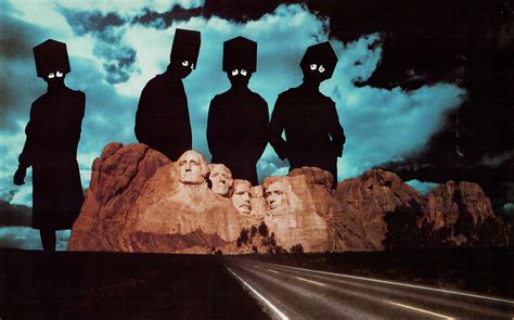 The Residents At Mount Rushmore Promotional Postcard – The Residents ...
