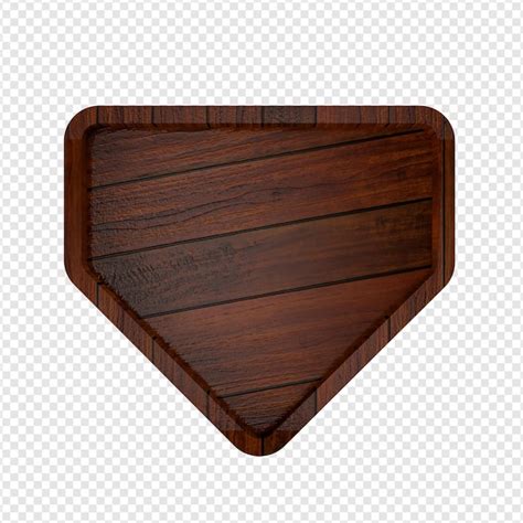 premium psd portrait wooden base