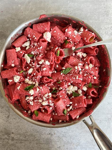 Roasted Beet Pasta - Something Nutritious