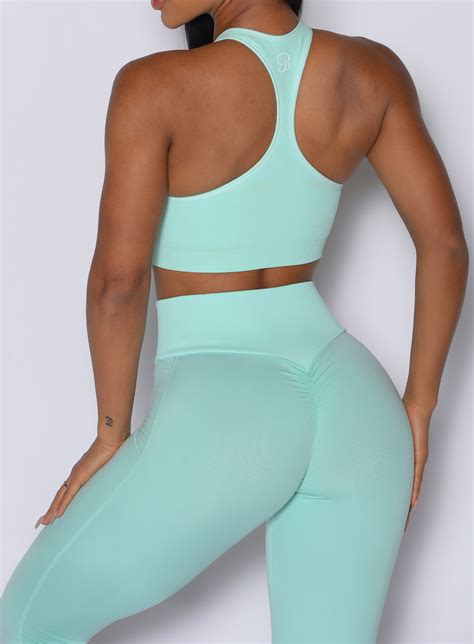 Figure Scrunch Leggings | Mint | Bombshell Sportswear