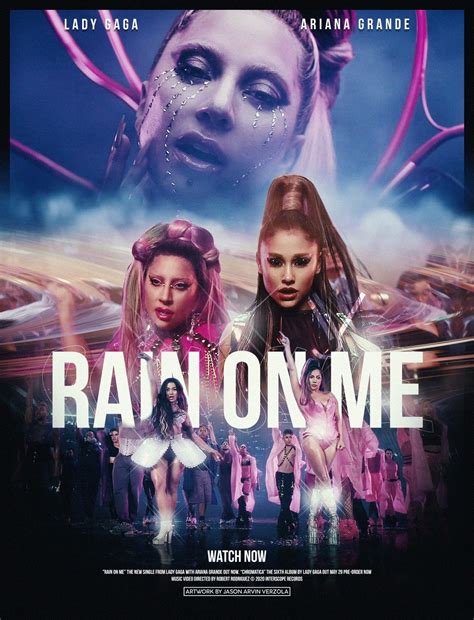 Rain On Me - Lady Gaga Ariana GrandeRain | Ariana grande movies, Ariana