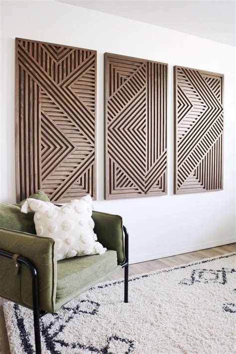 wooden panel wall decorating ideas  living room interior wall