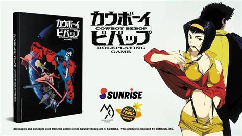 cowboy bebop roleplaying game   revealed october  popgeekscom