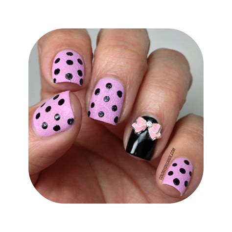 2 color nail art designs 5