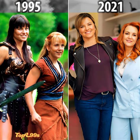 Top Legends 99s - Renee O'Connor and Lucy Lawless in Xena:...