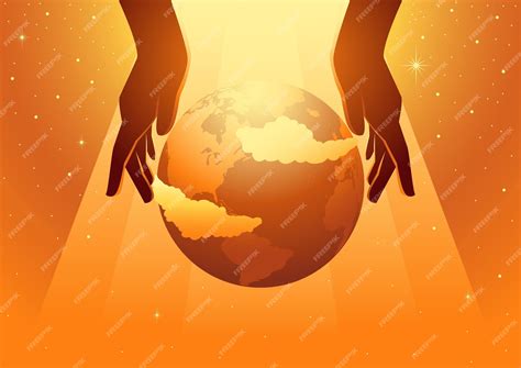 premium vector  creation   world