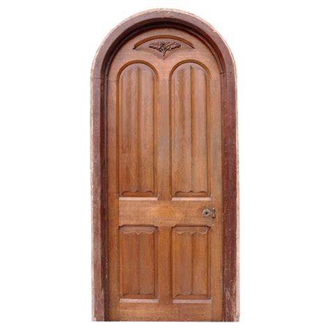 Reclaimed Georgian Front Door with Fanlight For Sale at 1stDibs