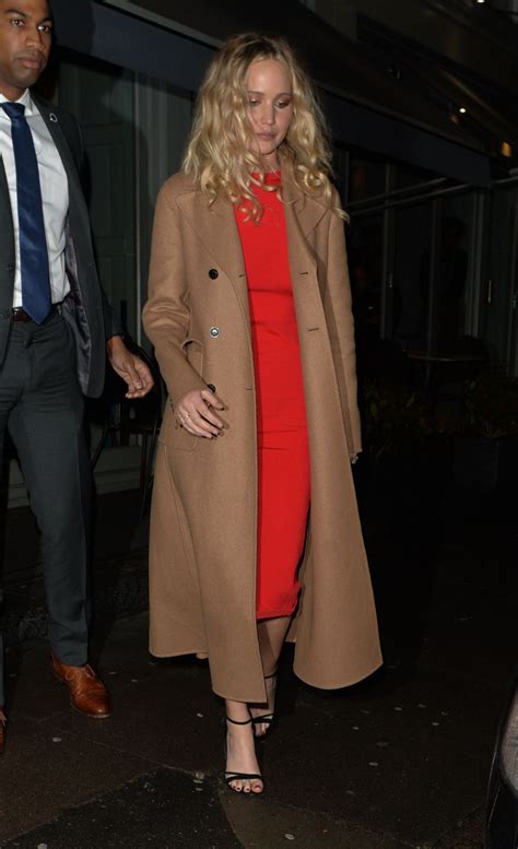jennifer lawrence red sparrow  party  london celebmafia
